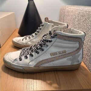 High Top Slide Golden Goose Sneakers - Size 40